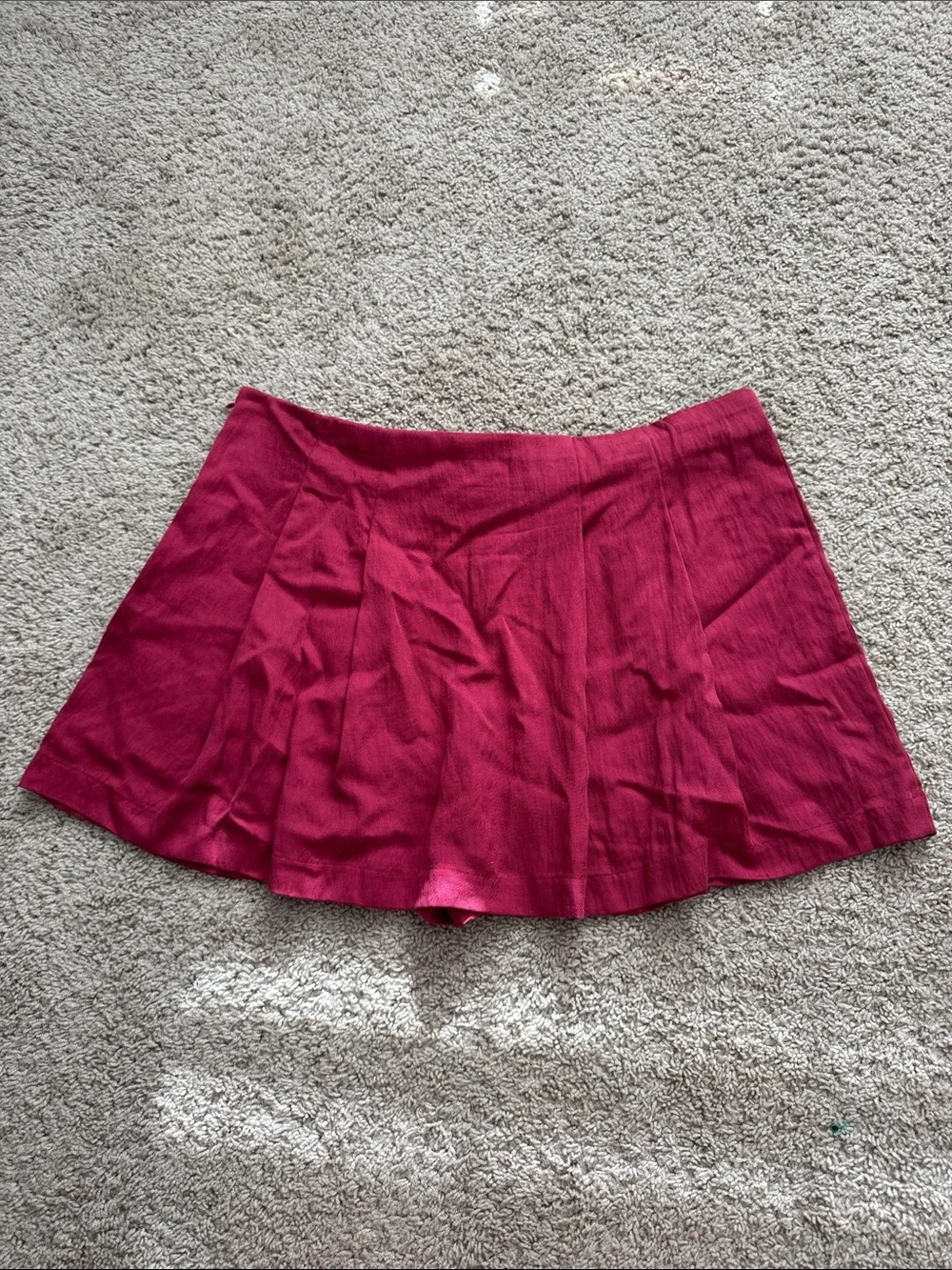 S61 NWT A New Day High Rise Pleated Mini Skort - Size: 17